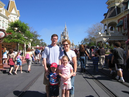 Family at Disney 2005