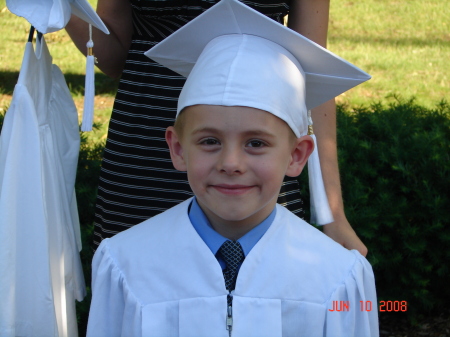 Ethan graduated kindergarten.