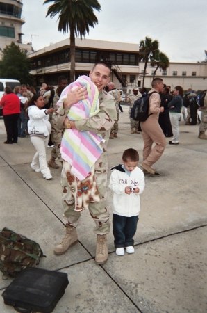 Coming home from 6 months of being in Iraq