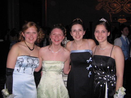 Becca, Brittany, Me and Kelly