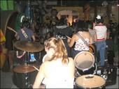 me on drums in old ska band