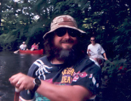 Canoeing the River Raisin in 1995