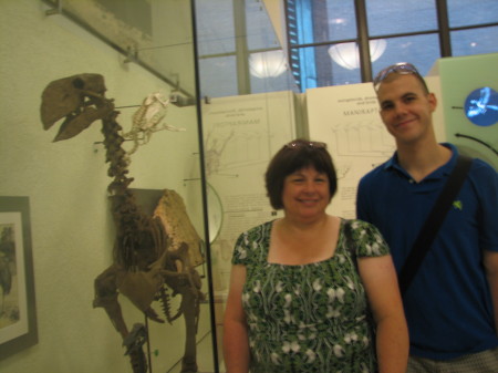 Me and Jordan in the Museum of Natural History