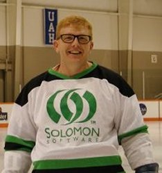 Playign Hockey for Solomon Software