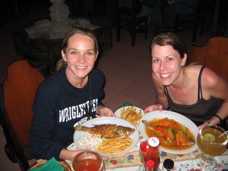 Me and my friend Kaisa in Guatemala