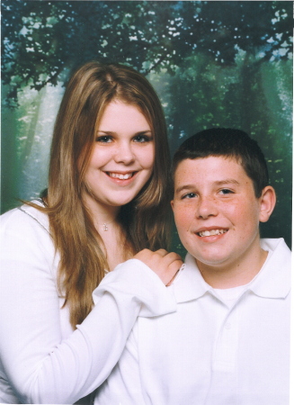 My Oldest 2 kids Megan 15, Michael 12 1/2