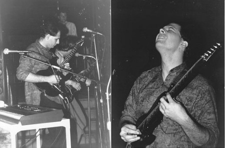 Me, circa 1986 Onstage with Insect Affect  -  Los Angeles CA