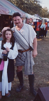 Kessa and I at Medieval Faire