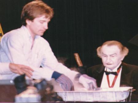 Filming Grandpa Munster in 1988