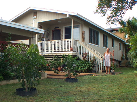 Our house on Oahu