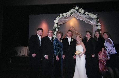 coyle fam at Johnny's wedding