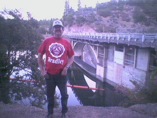 Dam in Burney on the way to dads