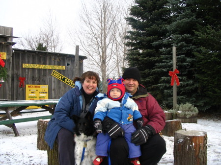 Bower Family Christmas Tree Cutting 2005