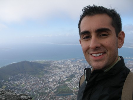 overlooking Cape Town, South Africa