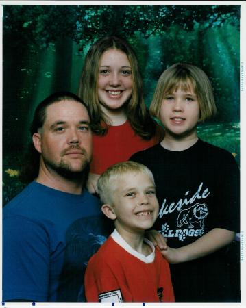 christines husband, robert and children danielle, skylar & dalton