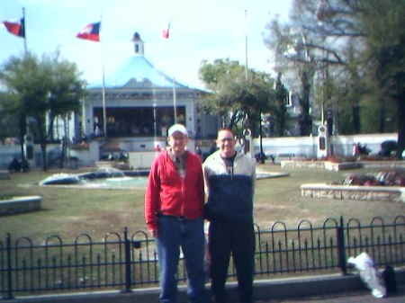 Brother Bill & I at Six Flags