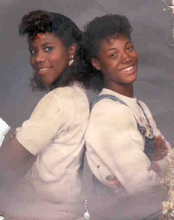 Me and Best Friend Dana Clarin Back in the Day 1988