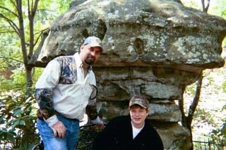 Me and my son Casey Ruby Falls TN