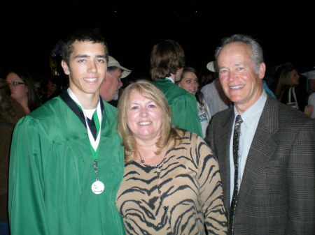 Nick's graduation