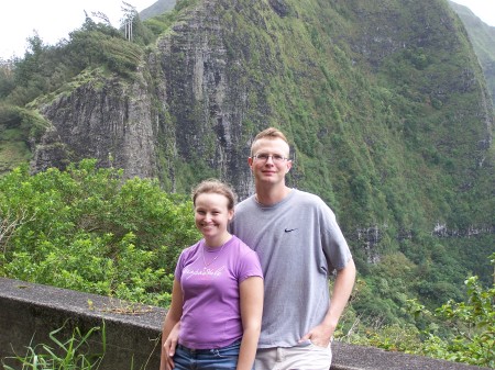 Travis and I in Hawaii