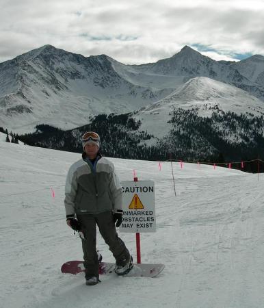 2006 - Snowboarding in Colorado.
