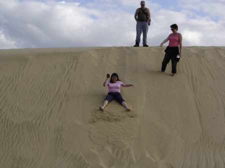 Sand dune not a slide.