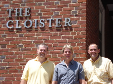 Paul, Derek, Roy at Juniata College