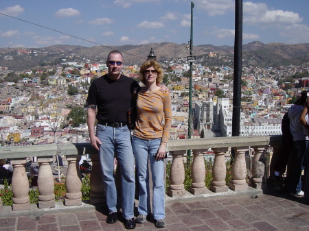 Therese and I in Guanajuato, Mexico