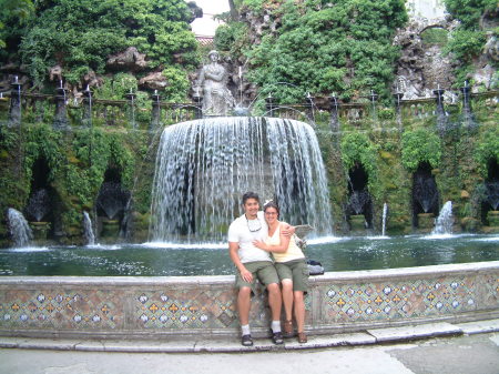One of the fountains in Tivoli; outside of Roma, IT!