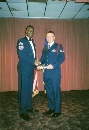 Graduating from Airman Leadership School