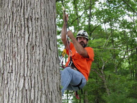 on rope orange