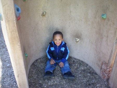 Jayden Rock Wall Sitting