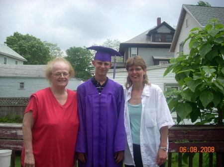 Mom, Raymond, and Me