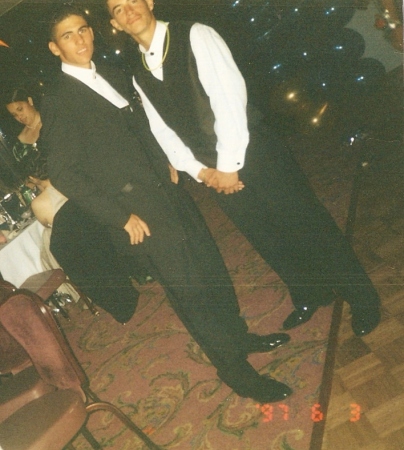 me and frankie b at prom 1997