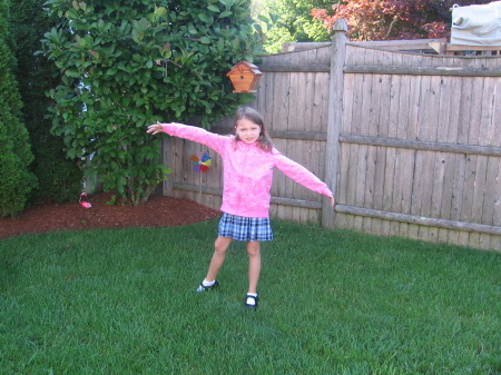 Krystal's first day 2nd grade!