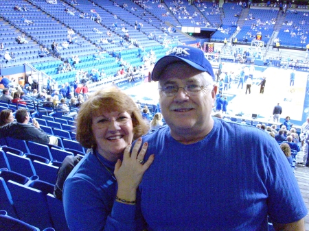 Pete and me at UK game