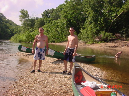 Big Piney Float Trip July 4, 2008.