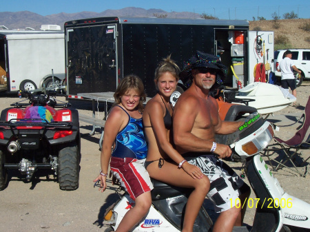 Me and my 2 girls at the world finals 06