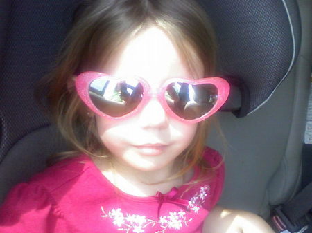 Asilyn in her shades!