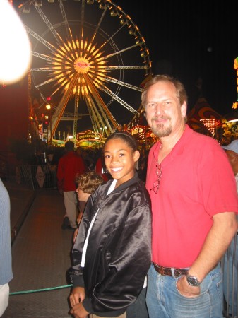 My daughter Cashay and me at the LA Fair '05