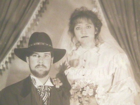 1995 Stockyards Wedding Pic