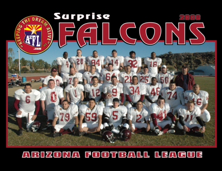 Surprise Falcons Semi-Pro Football Team