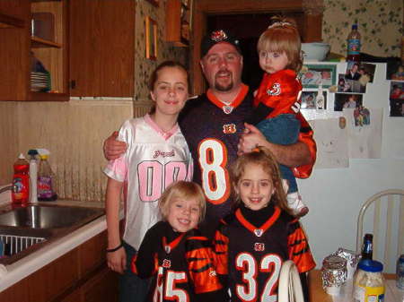 my hubby and kids 1/8/06