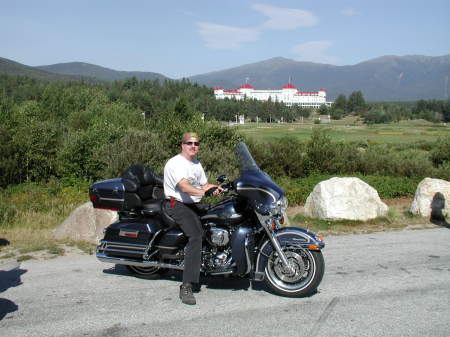 New Bike in Front of Mt. Washington Hotel