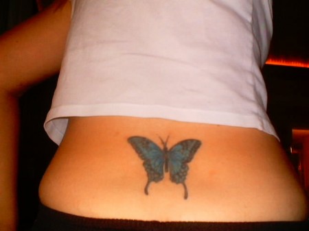 Butterfly on my back