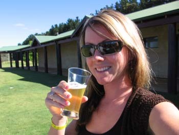 Drinking Beer in Australia