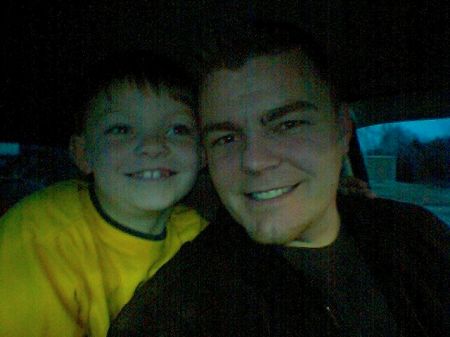 Me and my little big man Jonathan