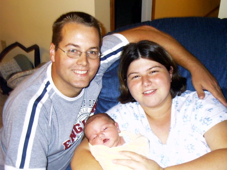 Dathan, Tarah, and Baby Ryan