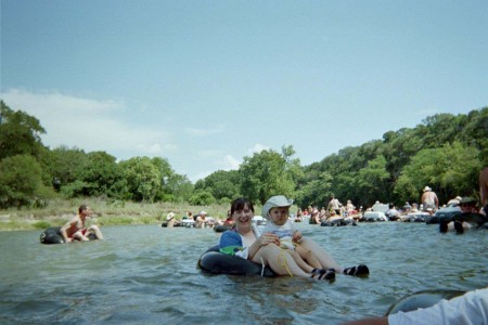 Tubin on the Guadalupe River
