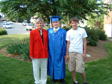 Deb Wiedmeier w/sons